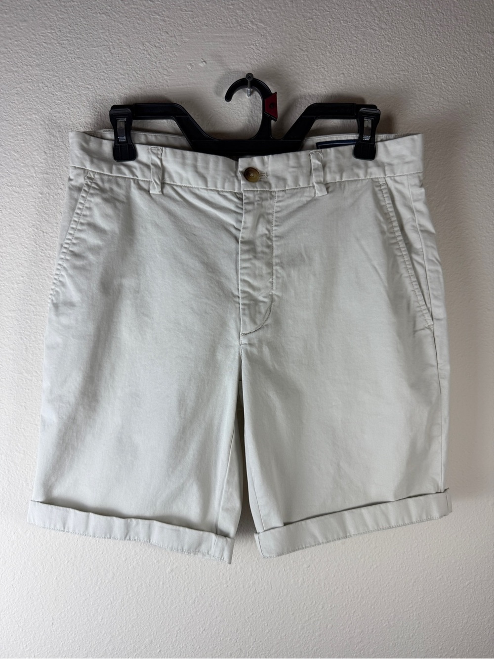 Vineyard Vines Breaker Shorts Men 30 White Chino Classic Preppy Golf Cotton